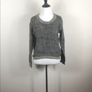 On Fire Sweater Gold Metallic